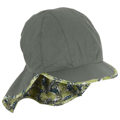Gorra visera con cubre nuca Monstera