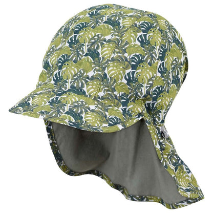 Gorra visera con cubre nuca Monstera