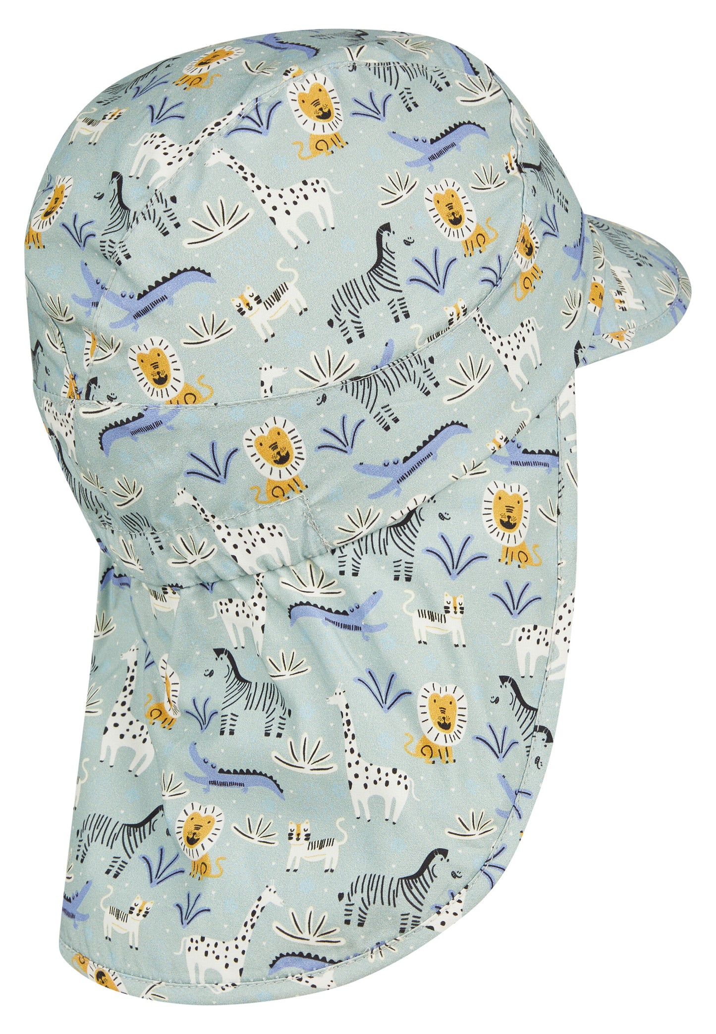 Cappello con visiera e protezione per il collo