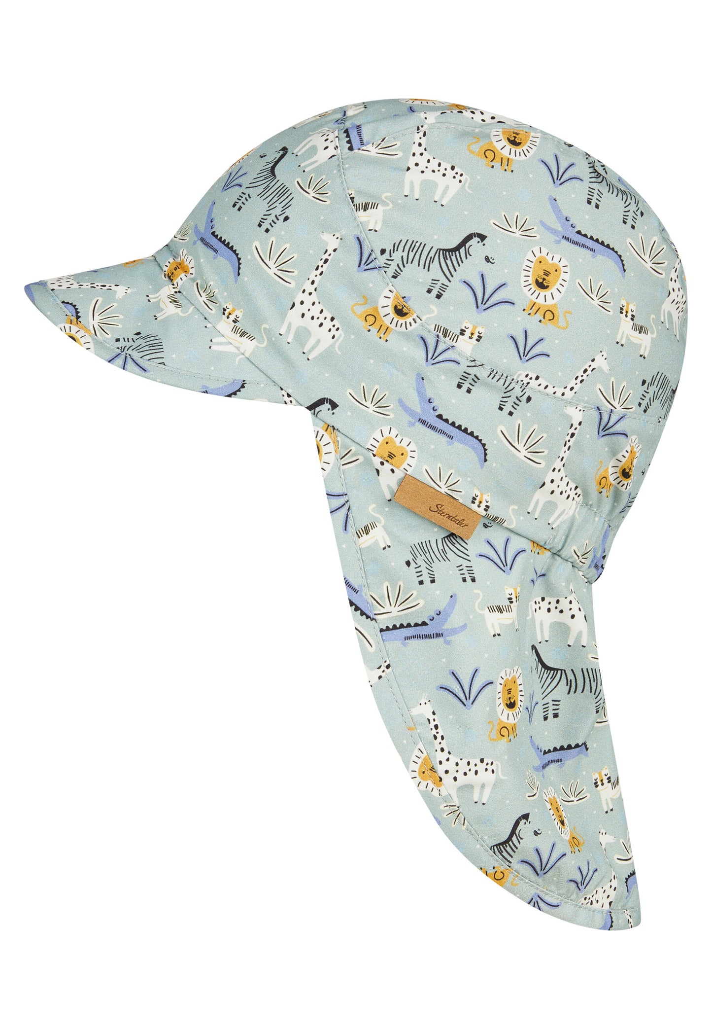 Cappello con visiera e protezione per il collo