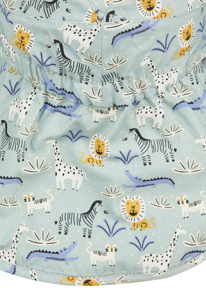 Cappello con visiera e protezione per il collo