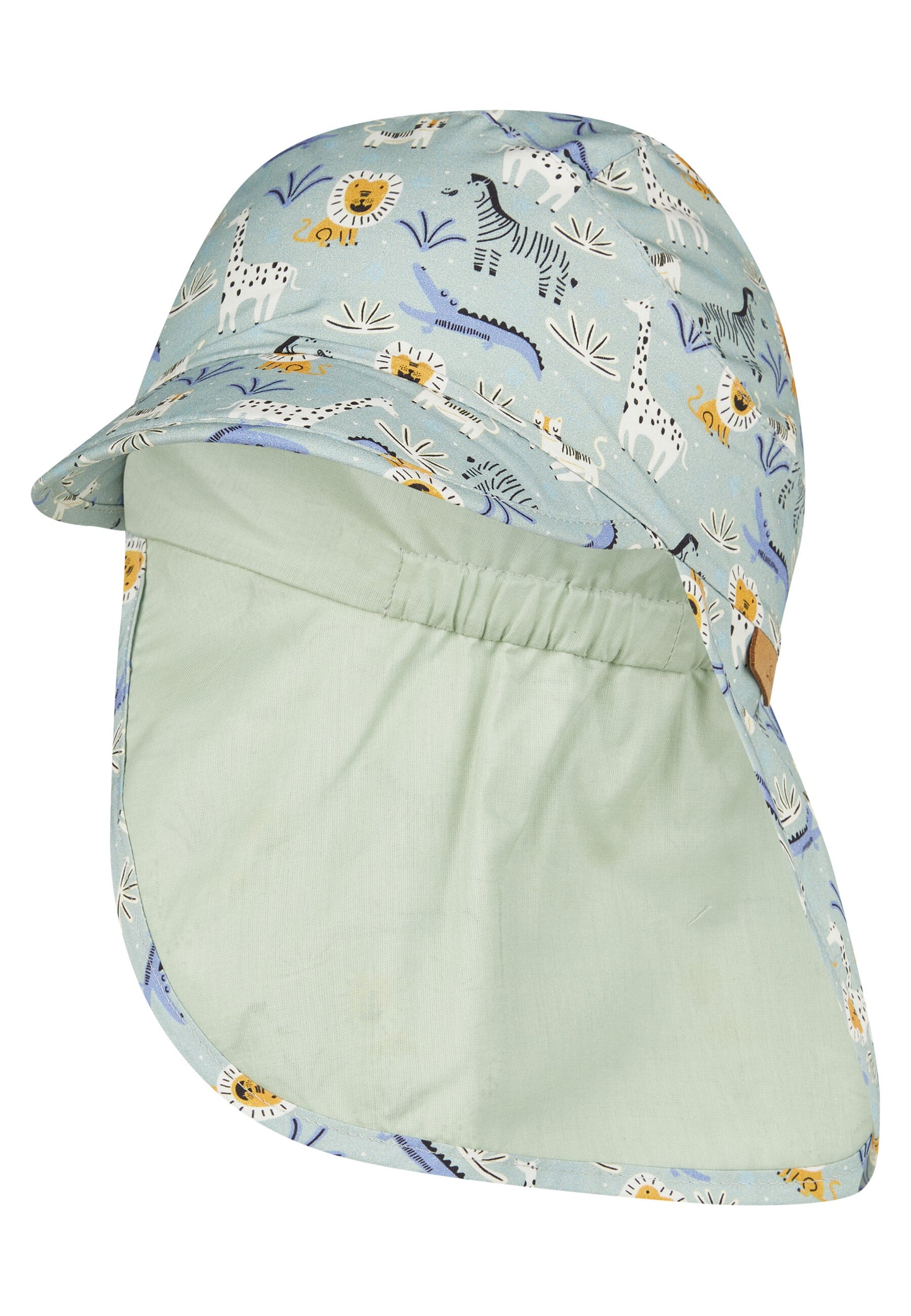 Cappello con visiera e protezione per il collo