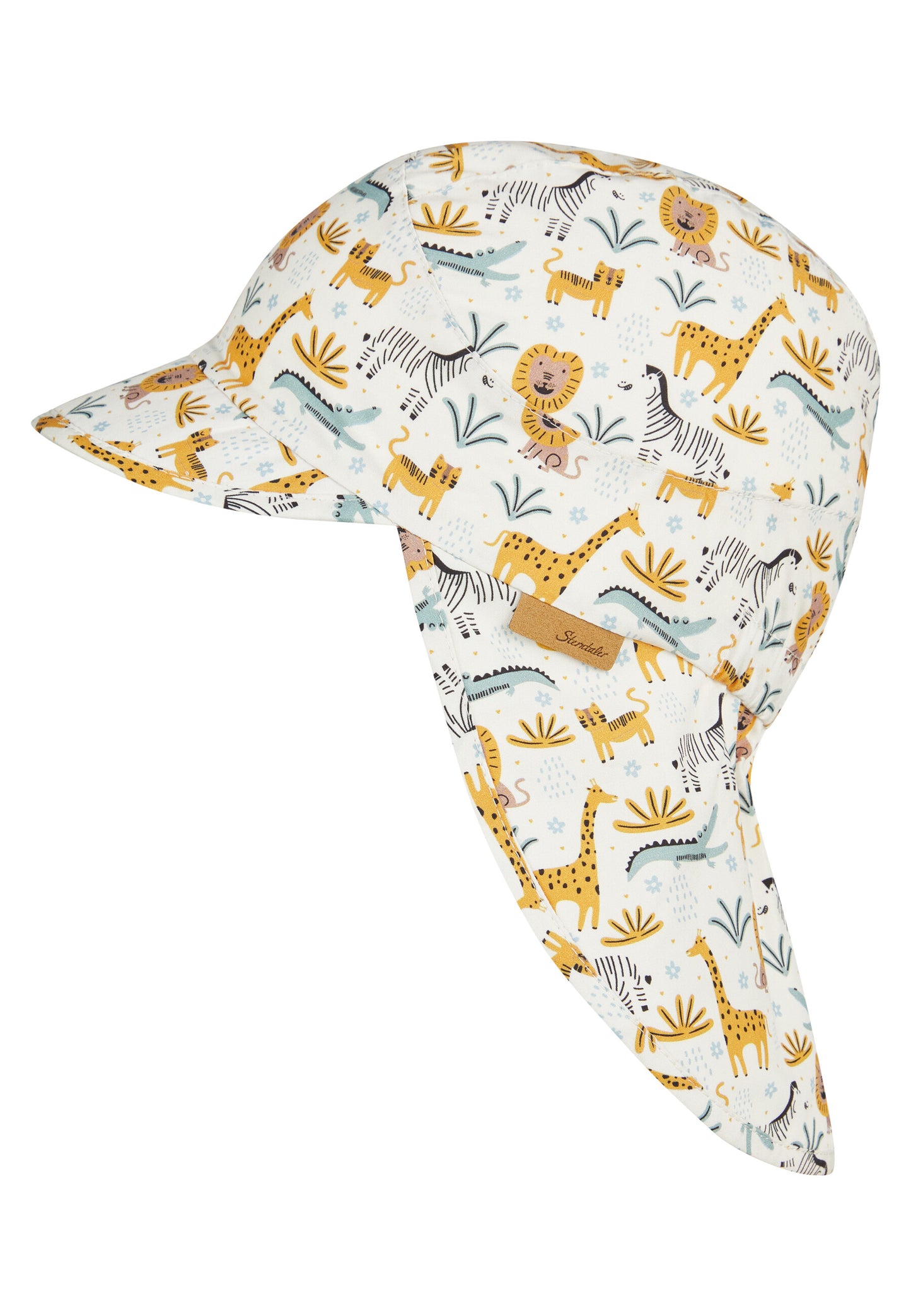 Cappello con visiera e protezione per il collo