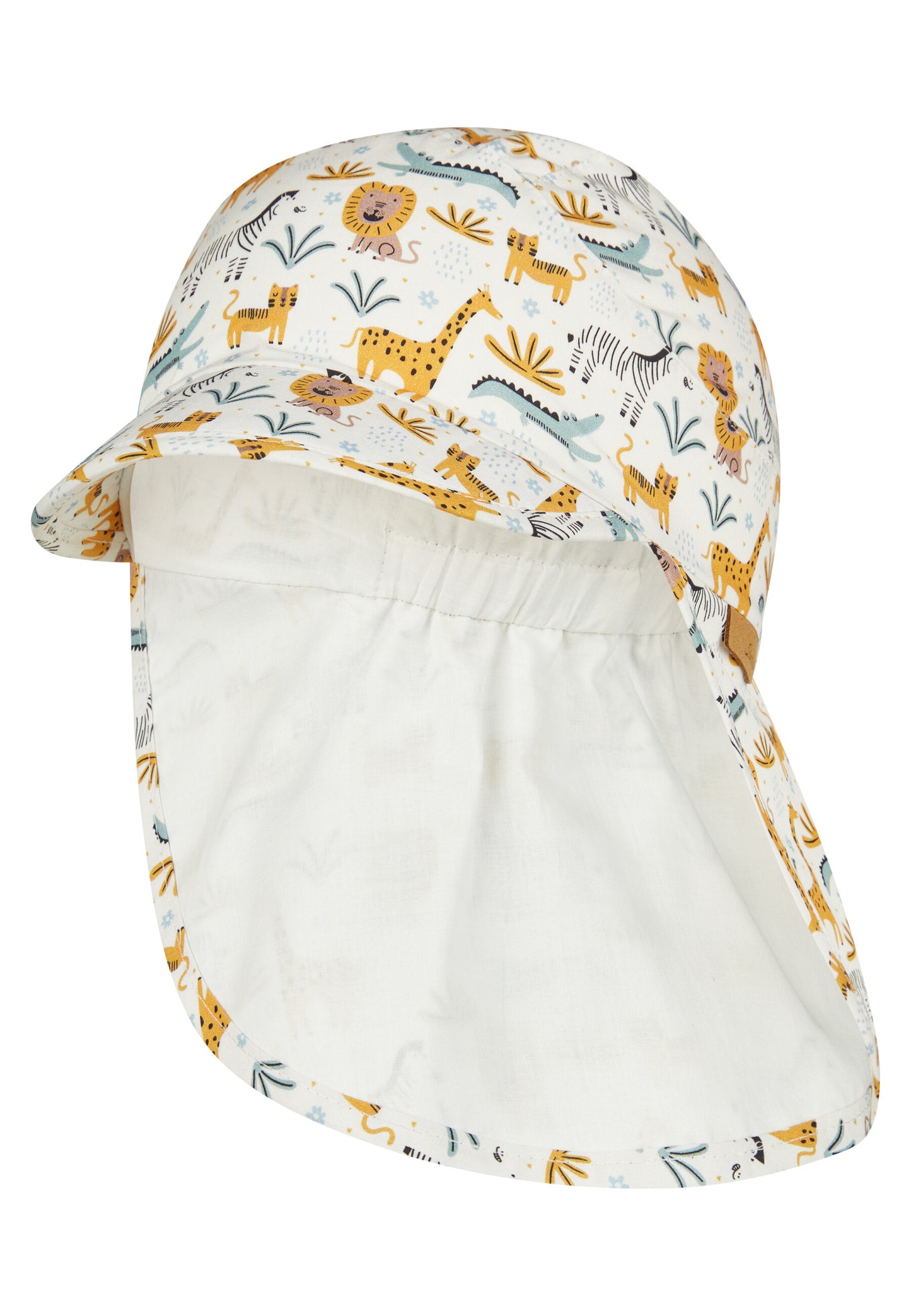 Cappello con visiera e protezione per il collo