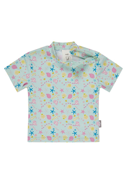 Chemise de bain à manches courtes