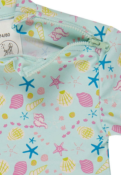 Chemise de bain à manches courtes