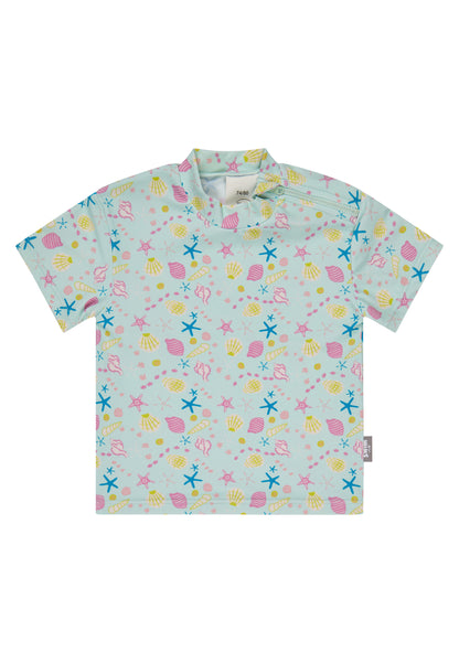 Chemise de bain à manches courtes