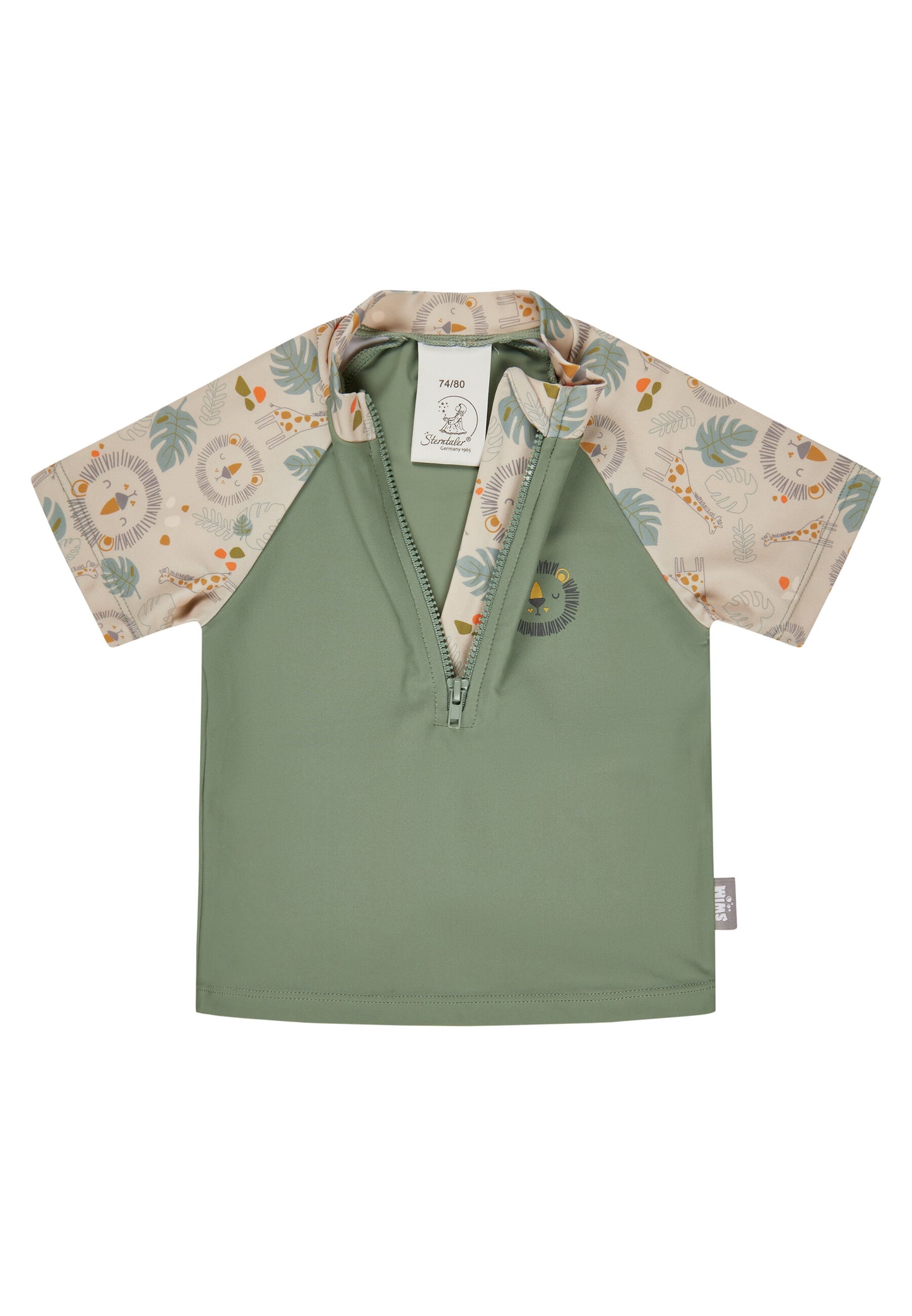 Chemise de bain à manches courtes