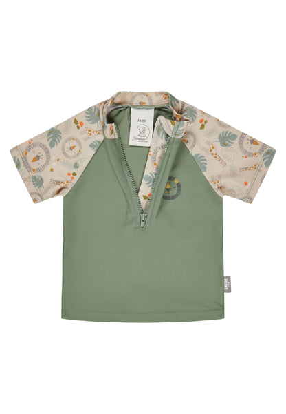 Chemise de bain à manches courtes