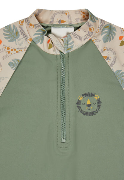 Chemise de bain à manches courtes