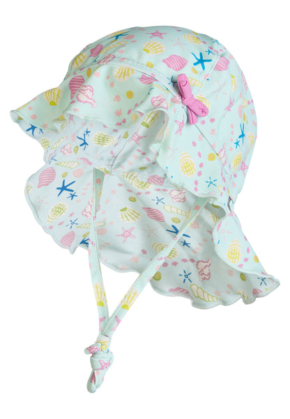 Zonnepet met nekbescherming