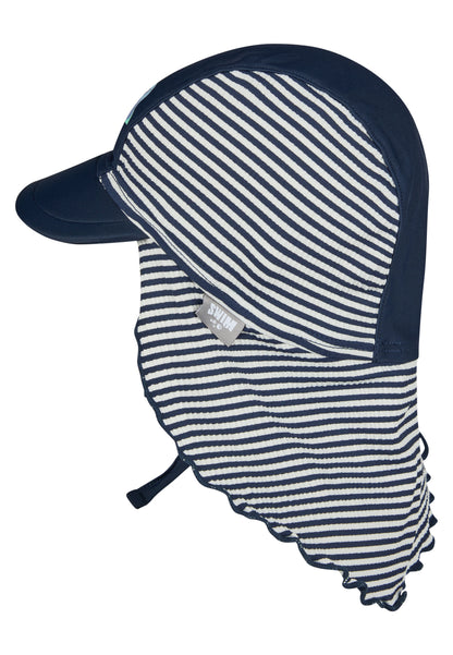 Casquette à visière avec protection de nuque