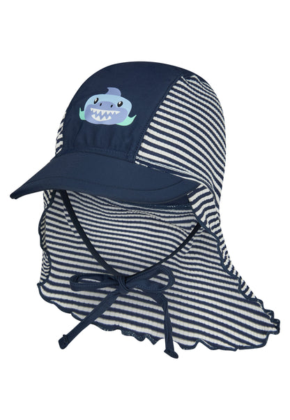 Casquette à visière avec protection de nuque