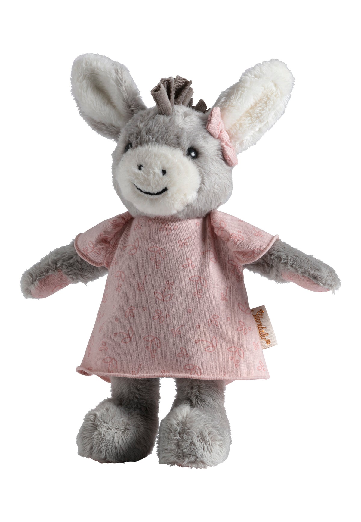 Sterntaler Doudou petit âne Emmi Girl flora rose consolateur Sterntaler Doudou petit âne Emmi Girl flora rose consolateur