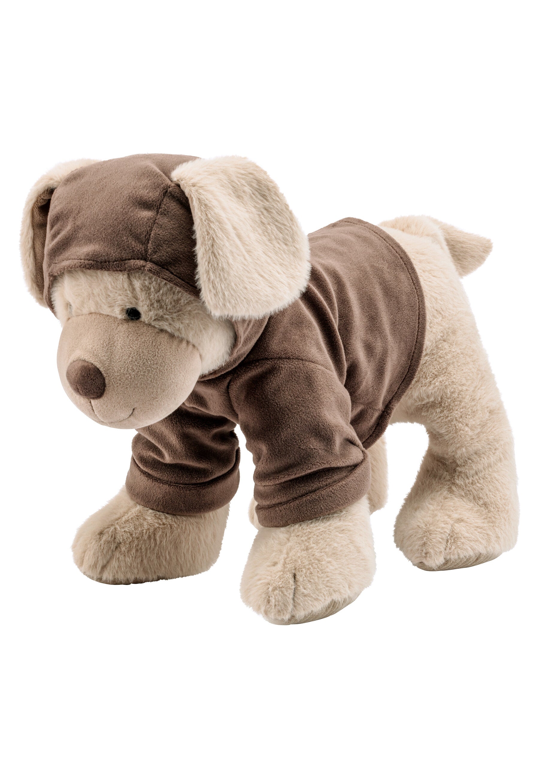Kuscheltier Hund Lucky XL in graubeige ☆
