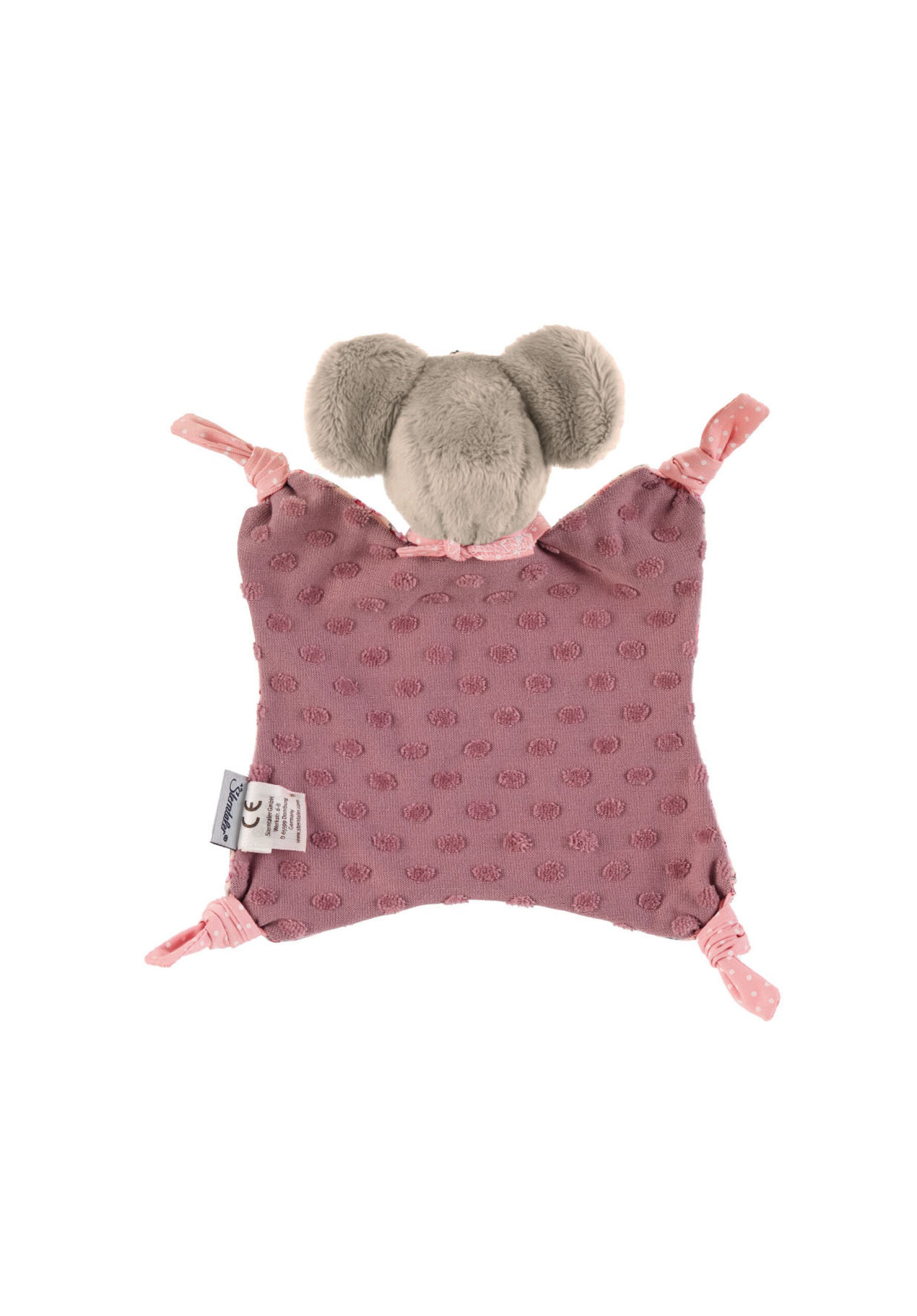 Guanto Per Bagnetto Sterntaler - Con Mabel Il Topolino | 21x15cm Rosa | Cotone Assorbente - Foto 4