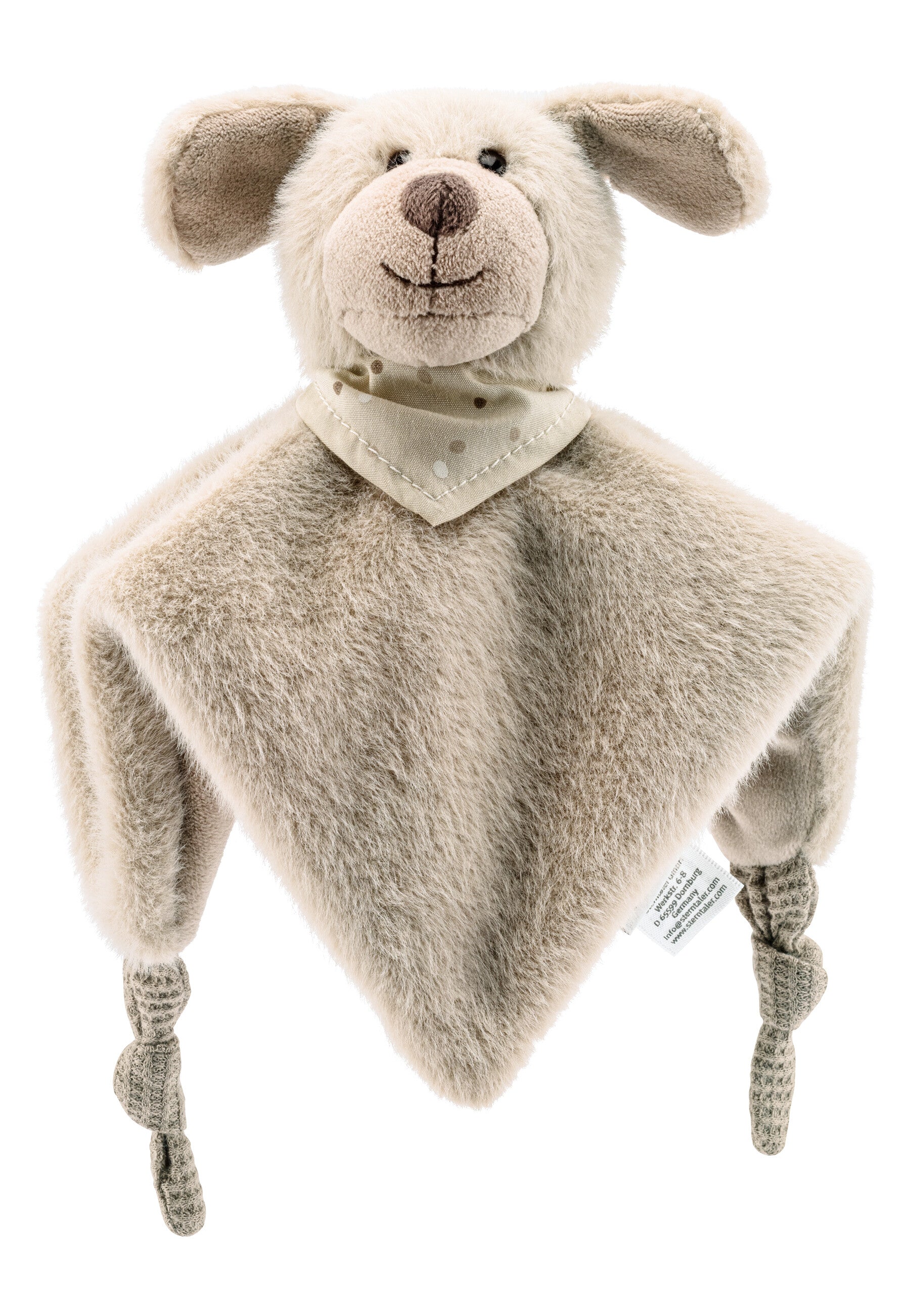 schlafsack sterntaler hund Schmusetuch Hund Lucky in graubeige, 21cm