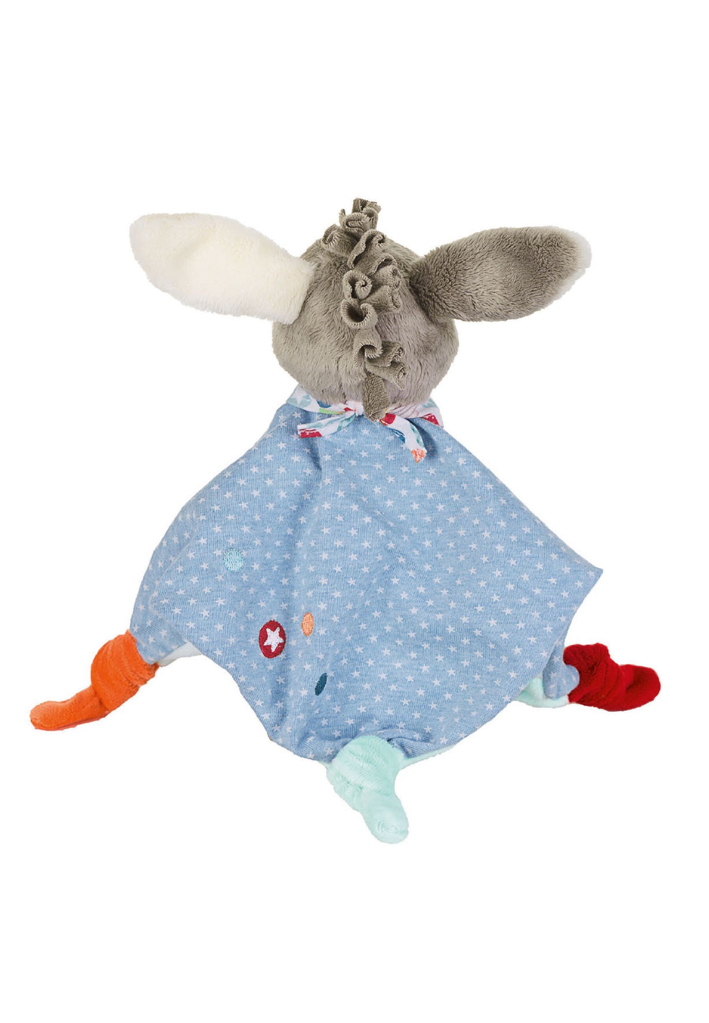 Sterntaler Foulard Esel Emmi Blu - Morbido Asciugamano Per Neonati Con Nodi - Gioco E Coccole - Foto 5