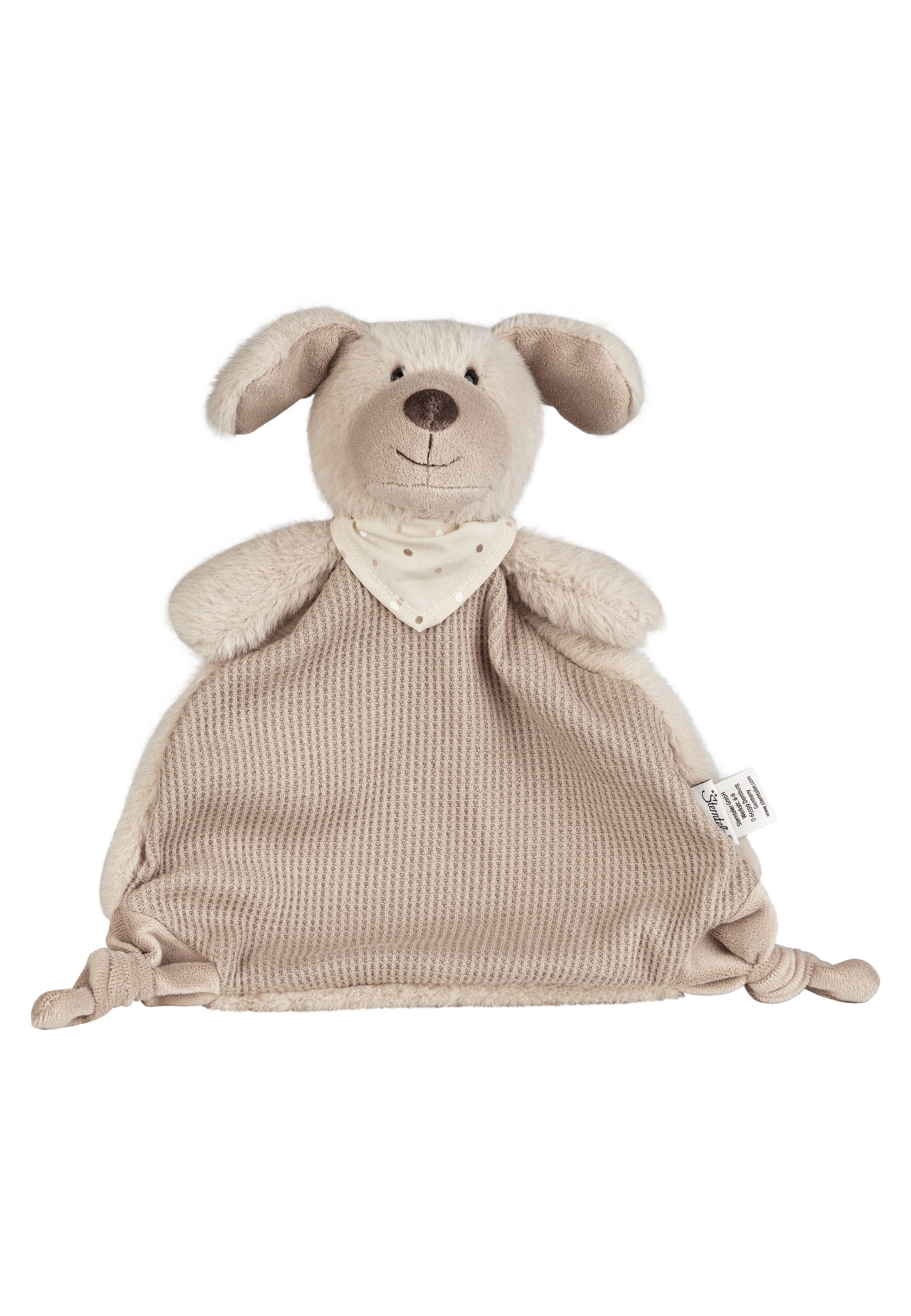 schlafsack sterntaler hund Schmusetuch Hund Lucky mit Knotendetail, 25cm ☆
