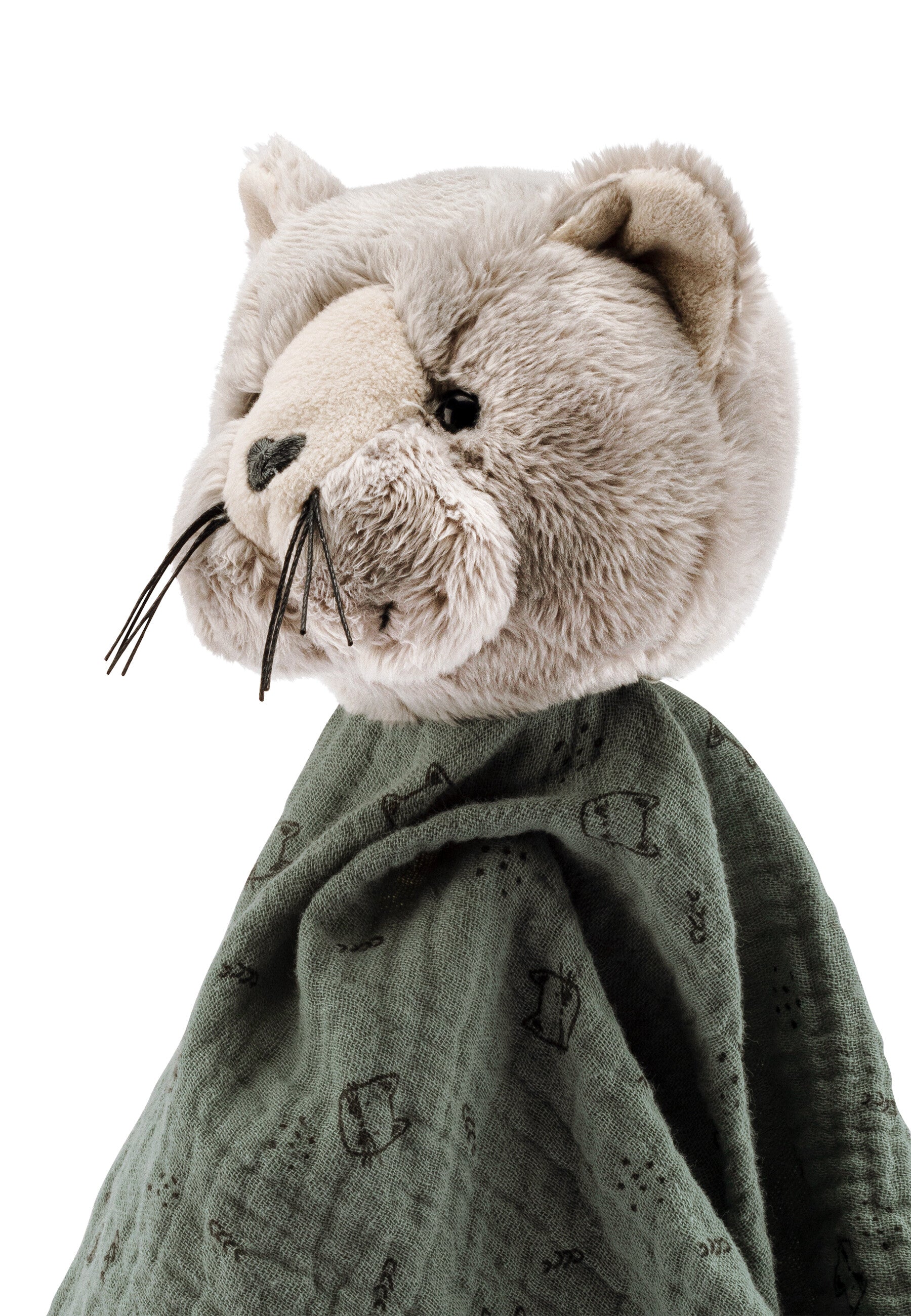 max und lilly schlafsack Schmusetuch Katze Lilly in grau, 34cm
