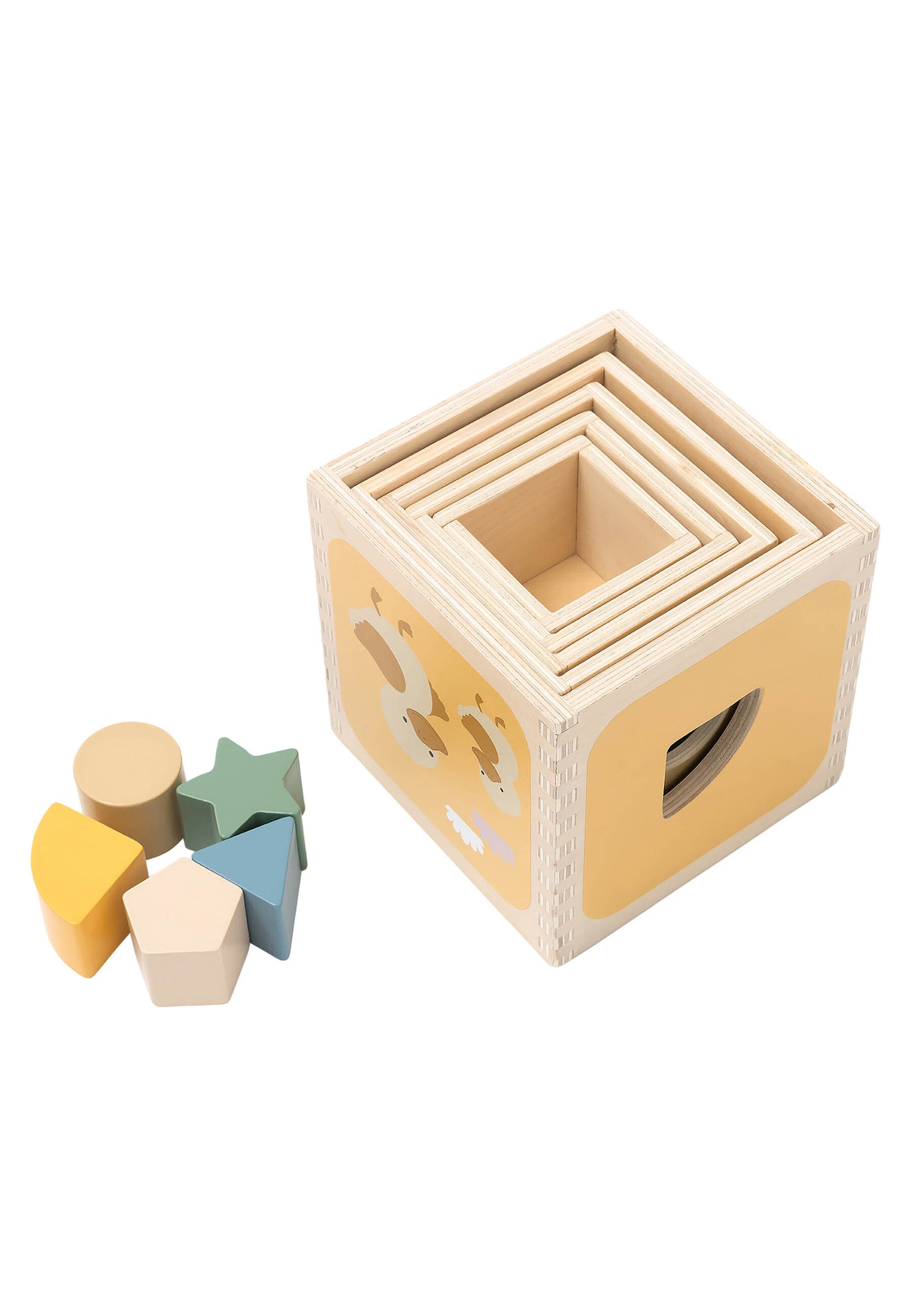 2 in 1 Steck- und Stapelspiel