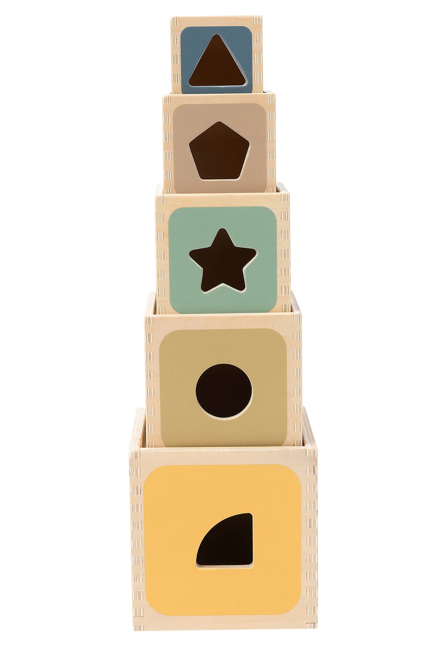 2 in 1 Steck- und Stapelspiel