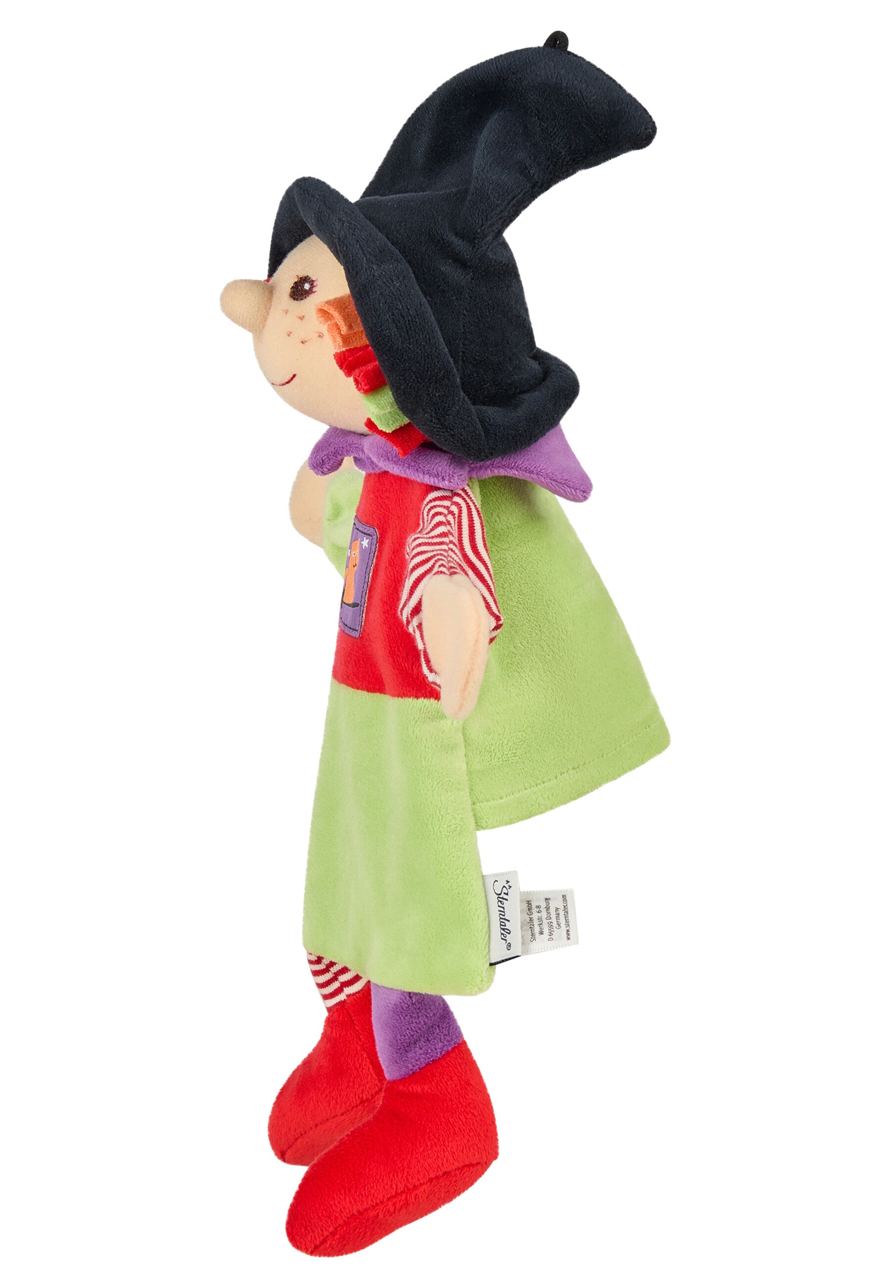 Marionnette à main Sorcière noire - Théâtre de marionnettes enfant Marionnette à main Sorcière noire - Théâtre de marionnettes enfant