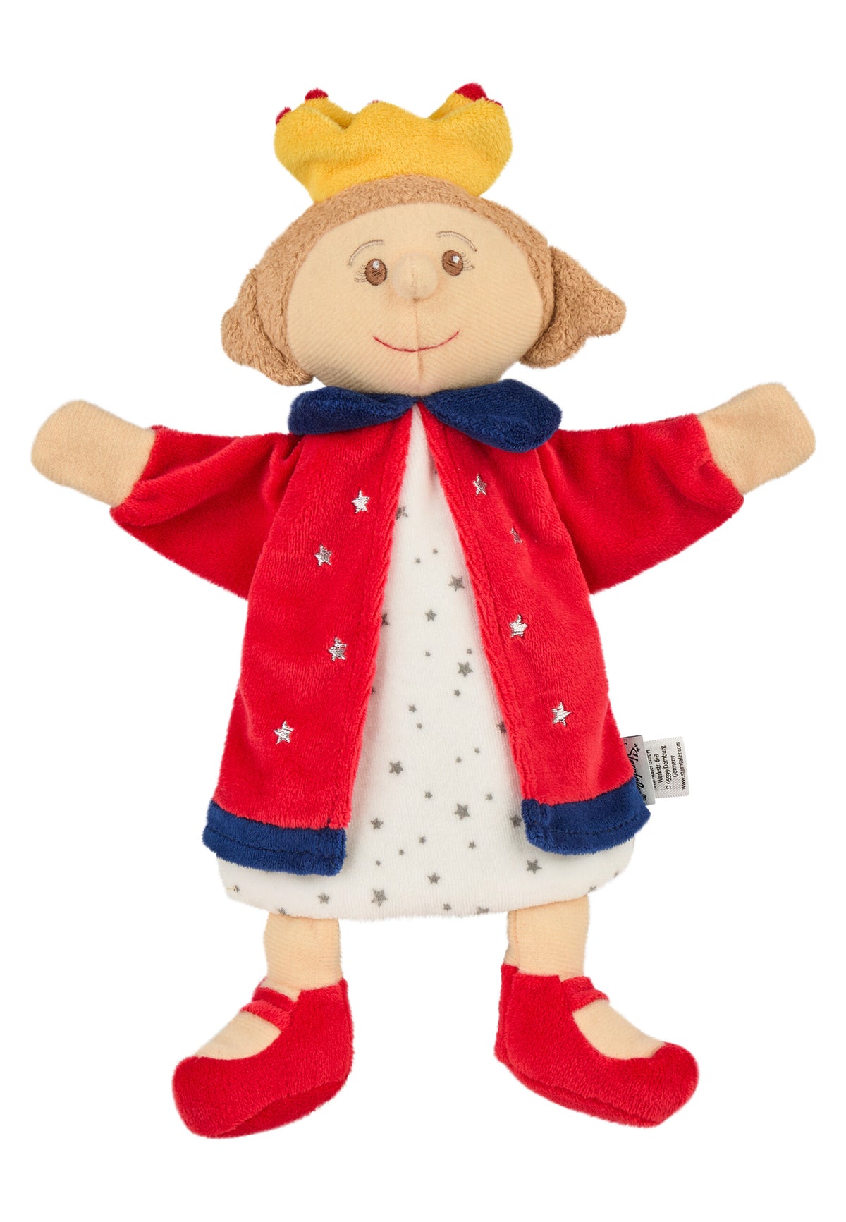 Poupée Pompier Peluche Jeux De Rôle Marionnette à Main Pompier Sterntaler – Peluche Douce 30 Cm, Jeu De Rôle Pour Enfants, Lavable Machine
