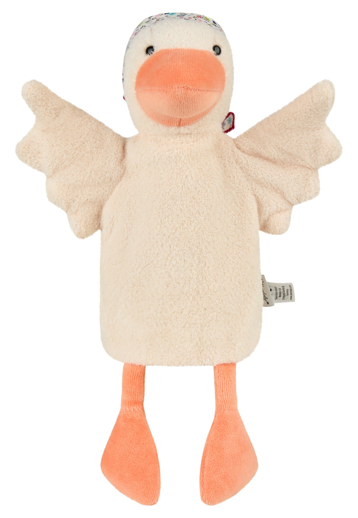 Marionnette à Main éducative – Carrières Et Métiers – Peluche Douce 40 Cm – Jeu De Rôle Et Théâtre – Lavable Et Facile à Manipuler