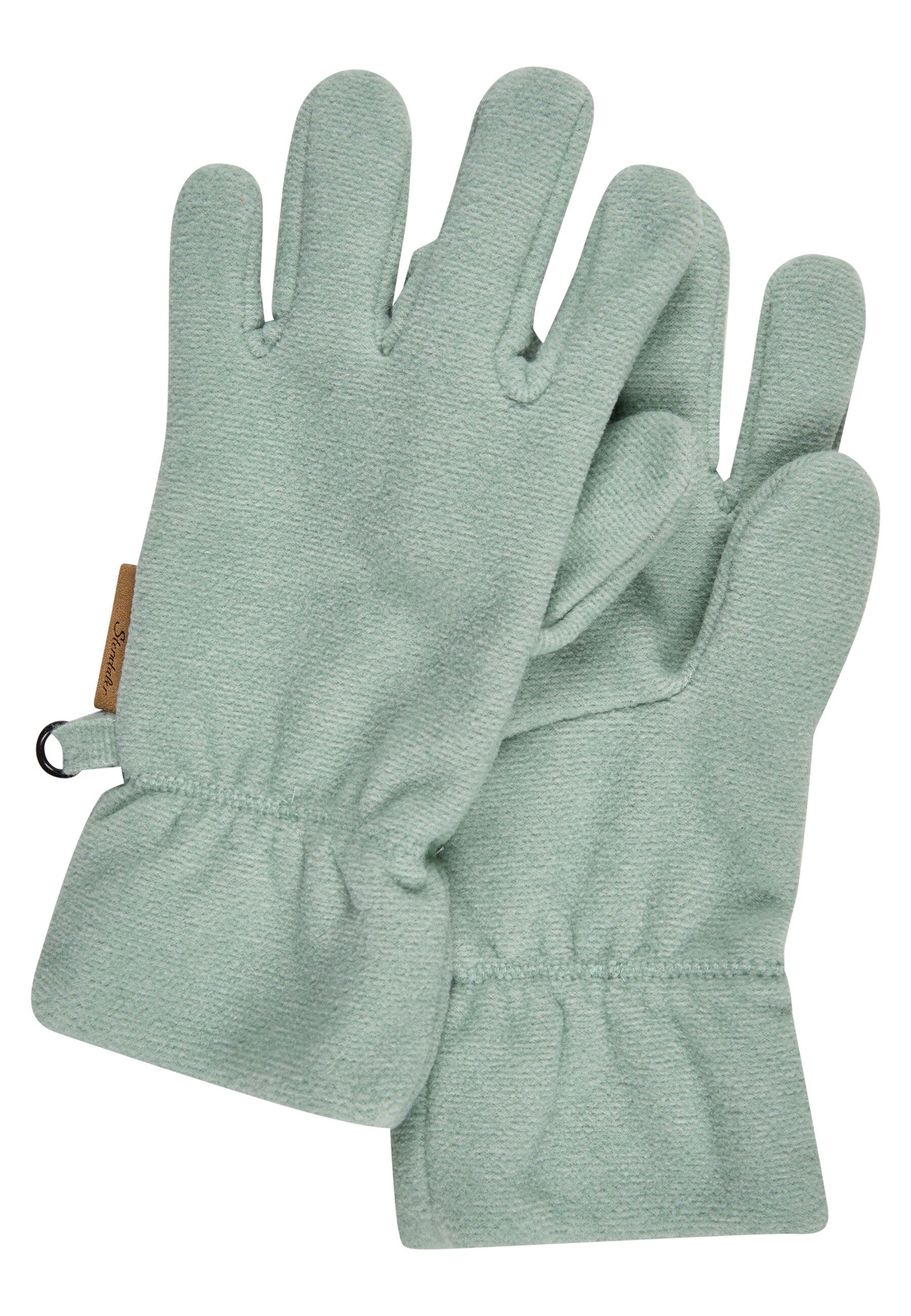 Fingerhandschuh aus Microfleece mit Grip ☆