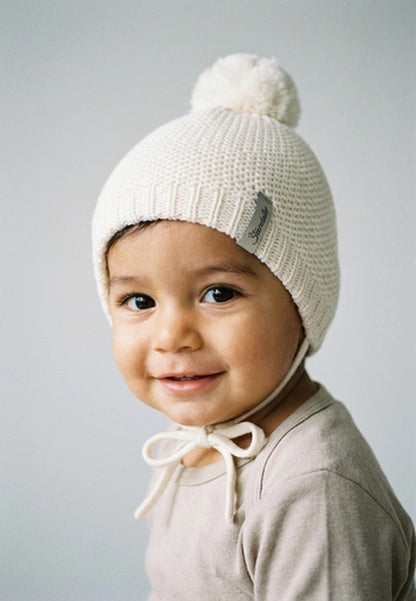 Bonnet à pompon