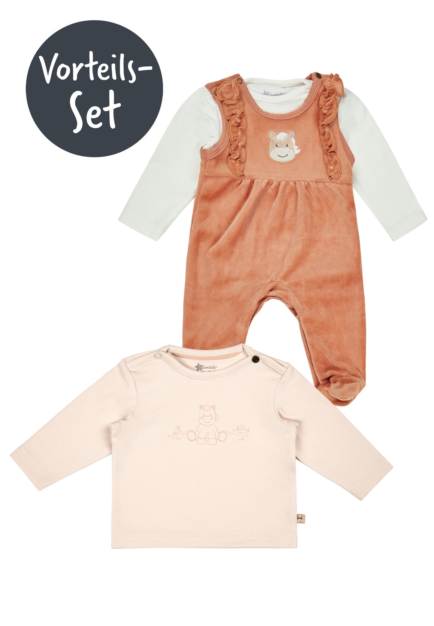 Set Strampler und Langarmshirt