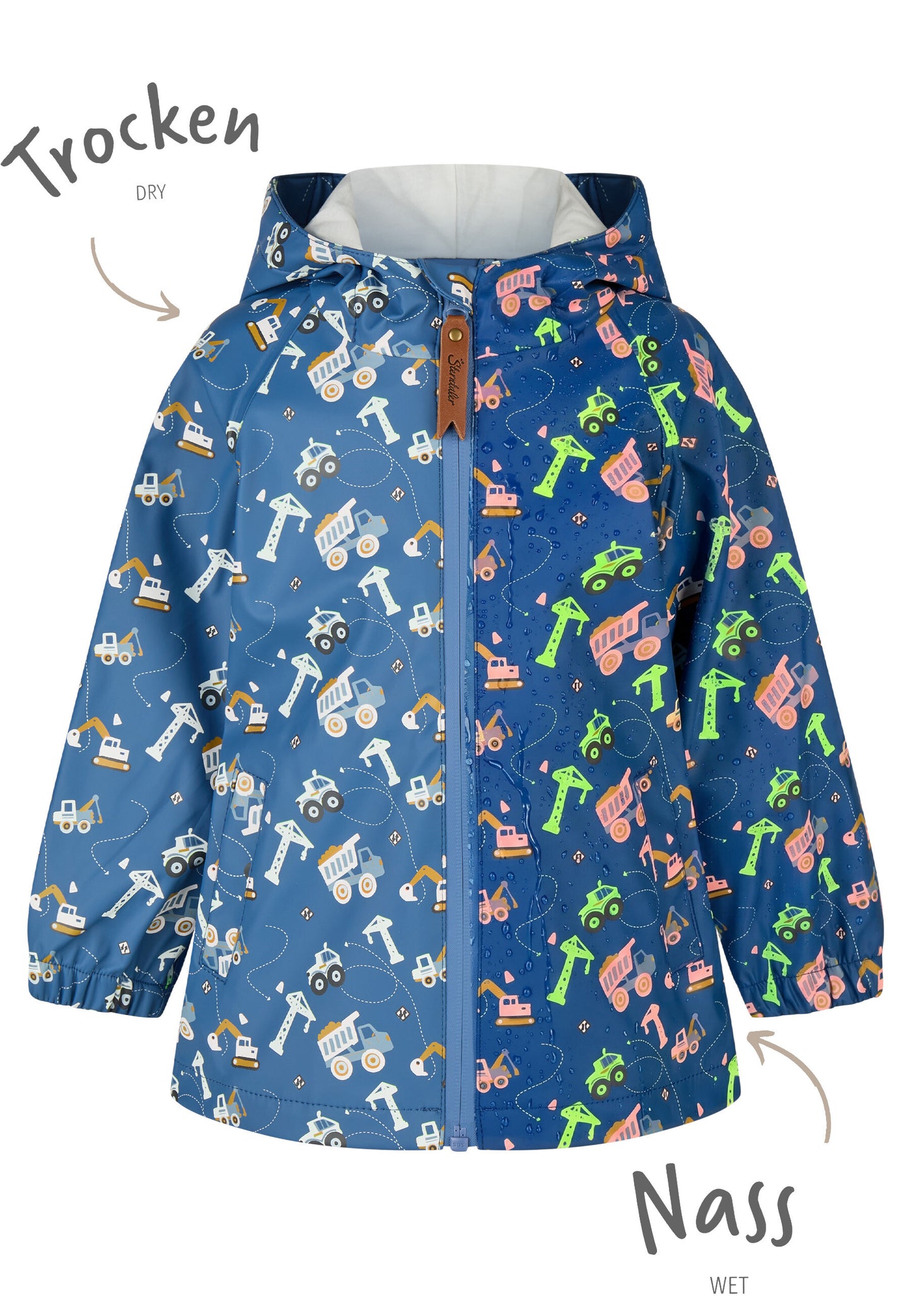 Regenjacke gefüttert