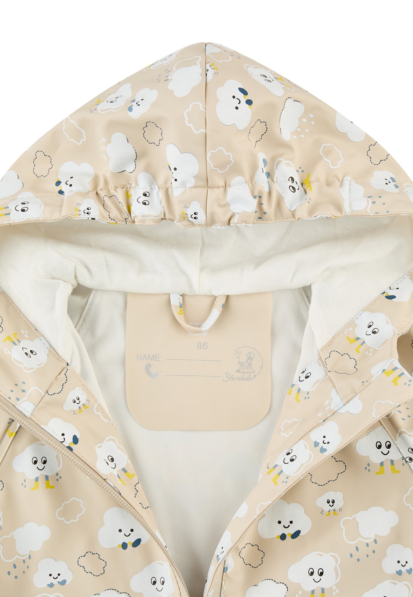 Regenjacke gefüttert