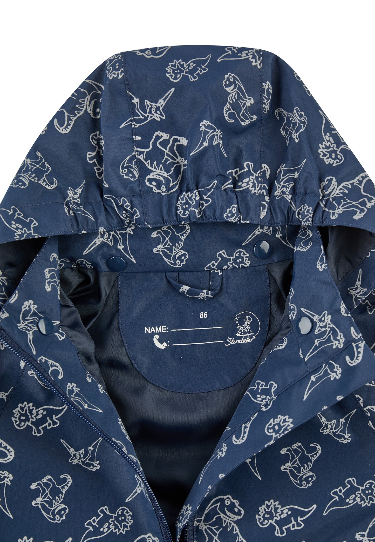 Regenjacke gefüttert
