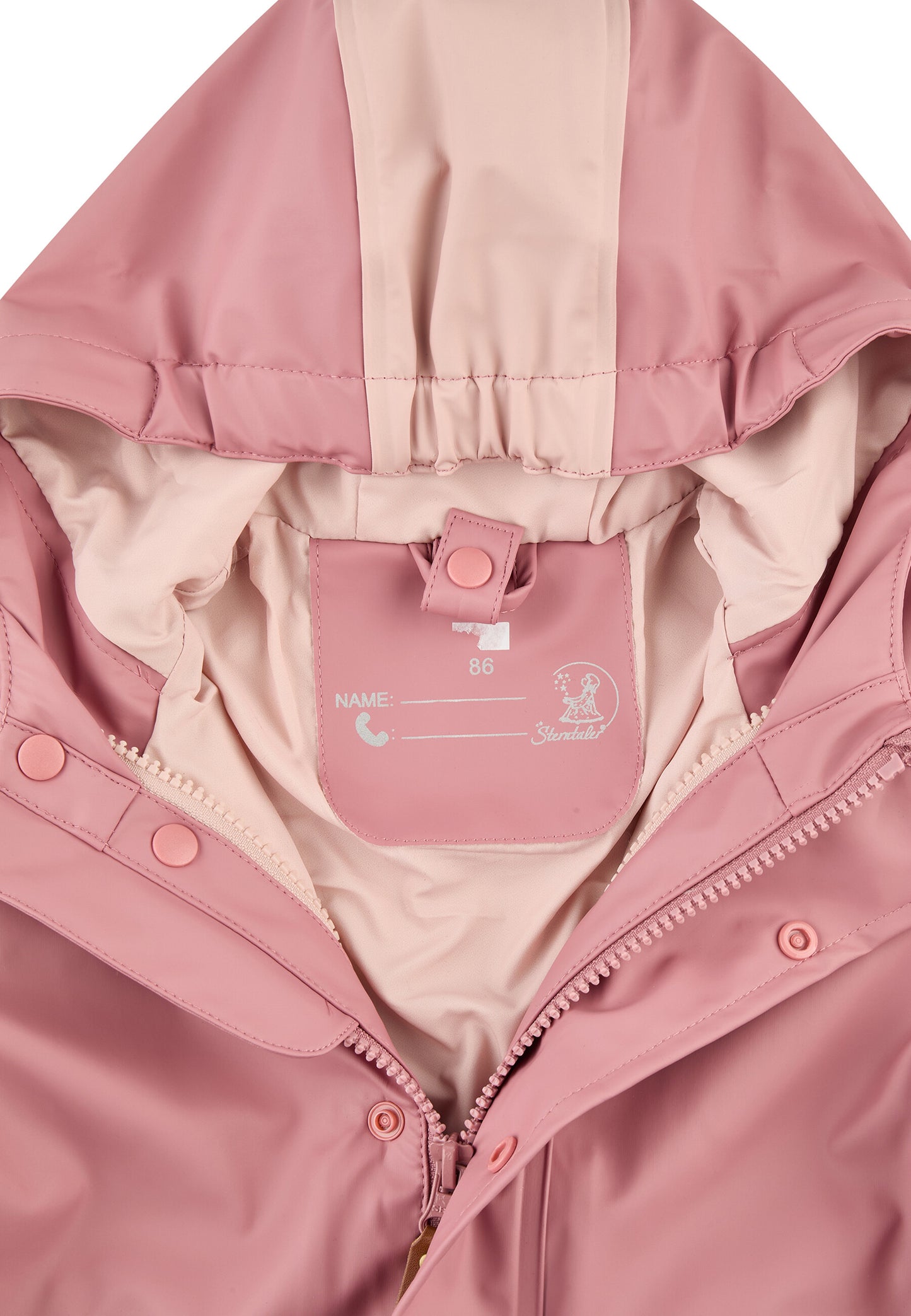 Regenjacke gefüttert
