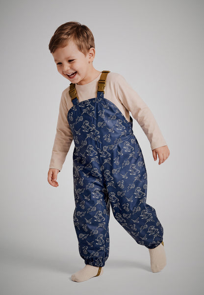 Pantaloni impermeabili foderati per la pioggia