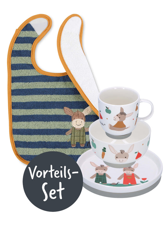 Bundle Geschirrset Lätzchen