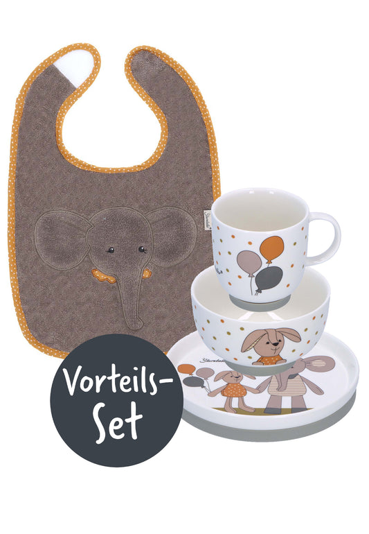 Bundle Geschirrset Lätzchen Eddy