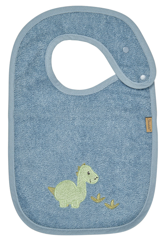 Babero con botón a presión