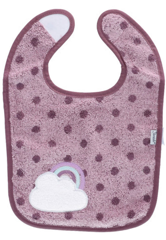 Bavaglino in plastica con chiusura a strappo