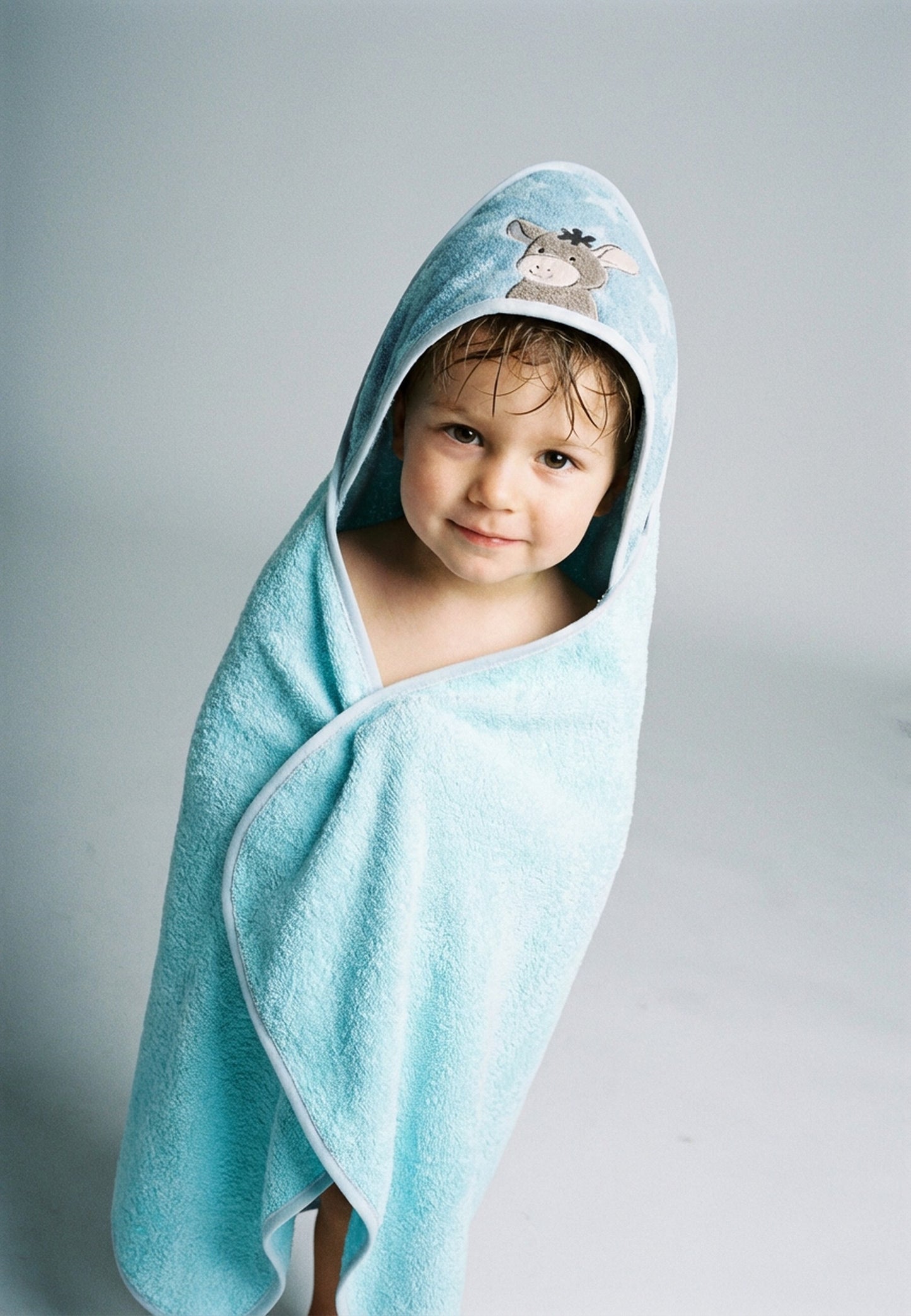 Capa de baño con capucha 80x80cm