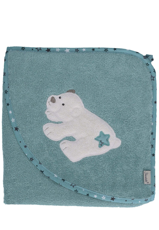 Hooded bath towel 80x80cm