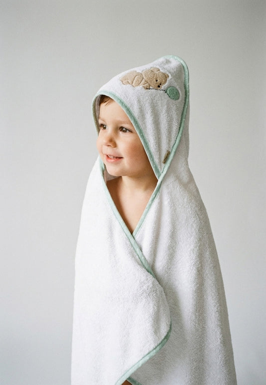 Kapuzenbadetuch 80x80cm