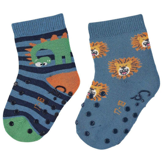 ABS Crawling Socks 2-Pack