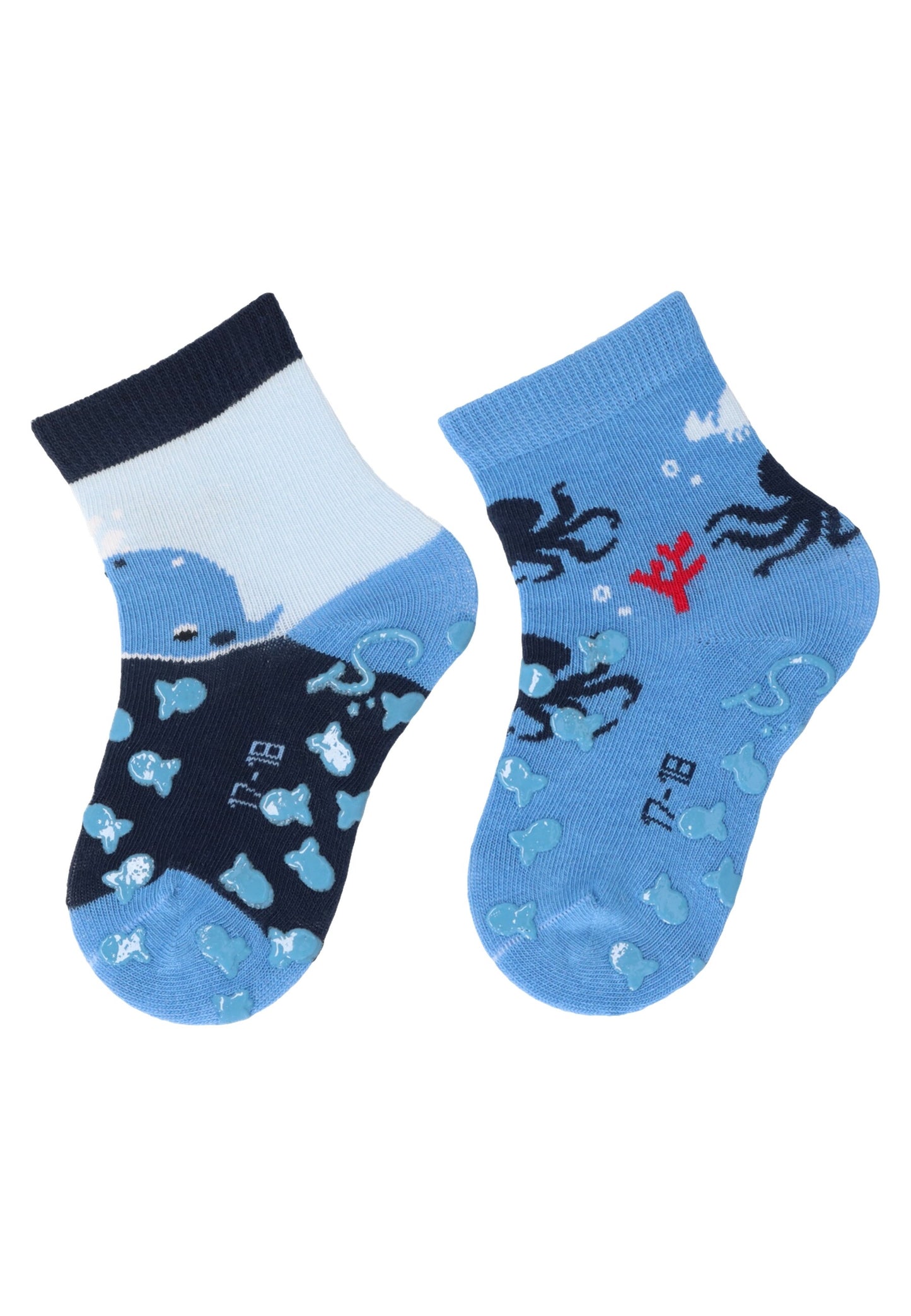 ABS Crawling Socks 2-Pack