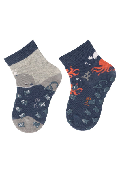 ABS Crawling Socks 2-Pack