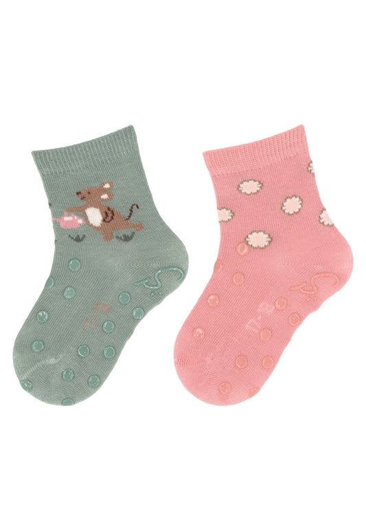ABS Crawling Socks 2-Pack