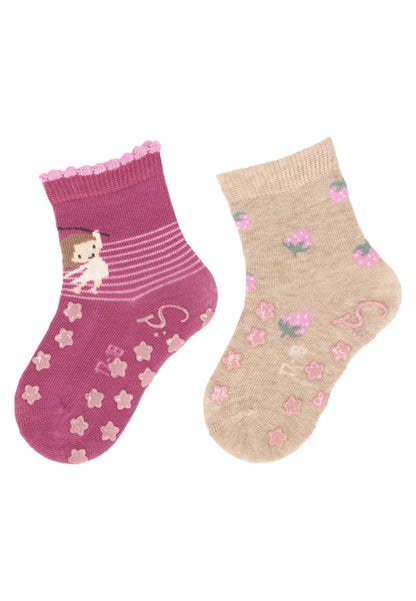 ABS Crawling Socks 2-Pack