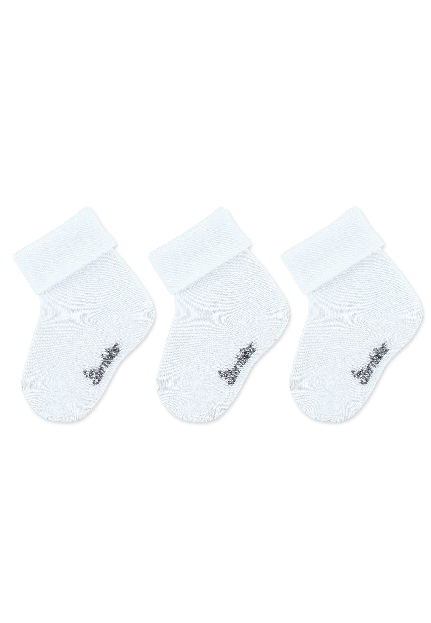 Baby-Socken uni, 3er-Pack
